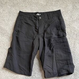 The North Face Men's Black Cargo Shorts
